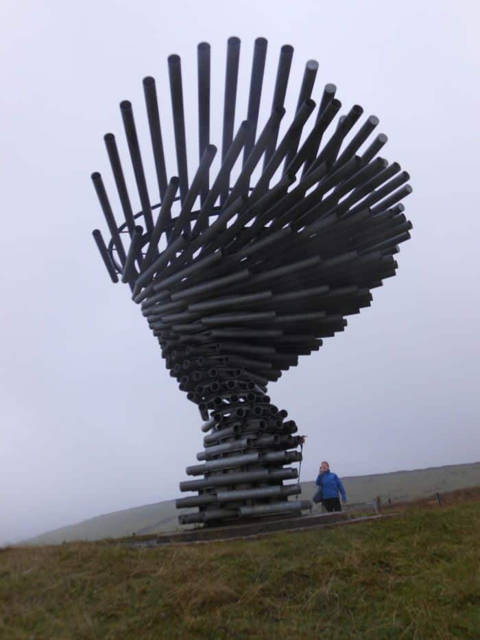 THE SINGING TREE NEAR BURNLEY FROM STEVE RILEY NOV 2013